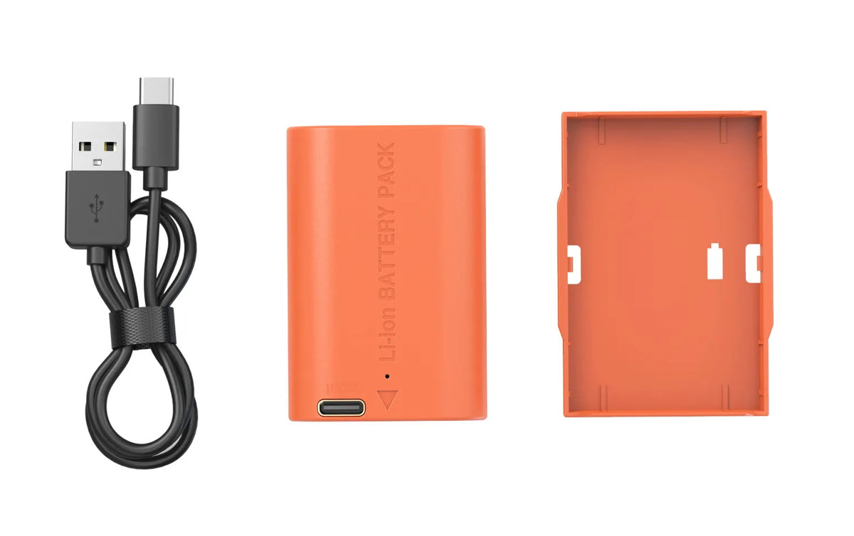 SmallRig 5407 Batterie – 2520 mAh Li-Ion, 7,4 V/18,144 Wh – für Canon LP-E6P – Orange