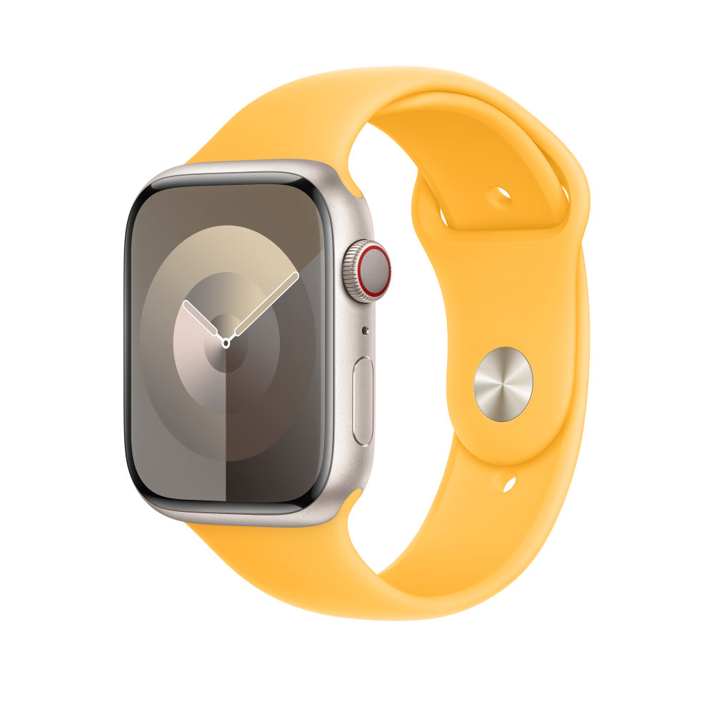 Apple Sportarmband, Warmgelb, M/L, für Apple Watch