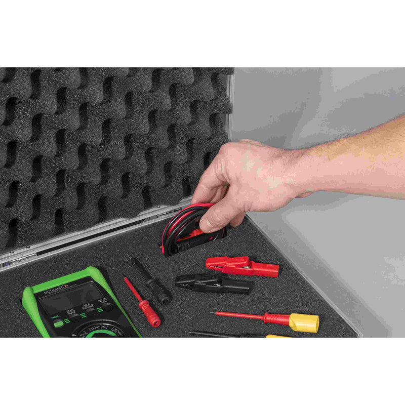 Allit AluPlus Protect 36 Werkzeugkoffer – mit Schaumstoffpolster, abschliessbar, B 355 × H 135 × T 325 mm