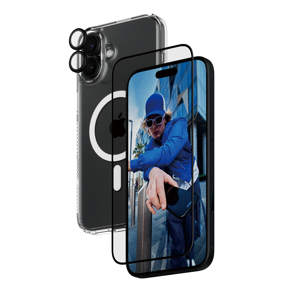 PanzerGlass Schutz-Set – für iPhone 16 Plus