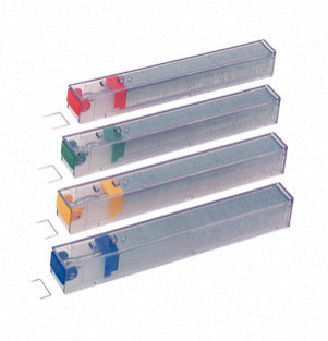 Leitz Heftklammernkassette – für Leitz 5551, 5550 – 12 mm, 80 Blatt – silber, Metall – 1050 Stk.