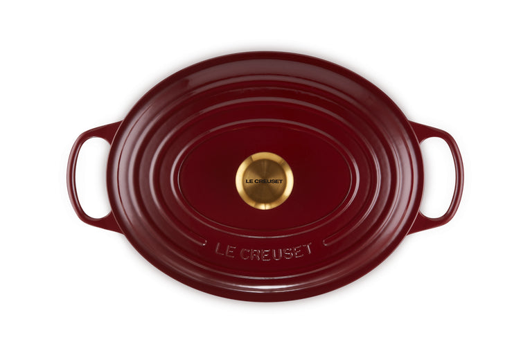 Le Creuset Kochtopf Signature Bräter – 6,3 l, Gusseisen, Emaille, für Induktion, Gas, Glaskeramik u. a.