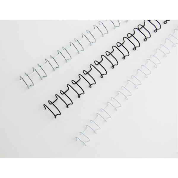GBC Bindedisc-Ringe – für A4 – Ø 10 mm, weiss, Draht – 100 Stk.