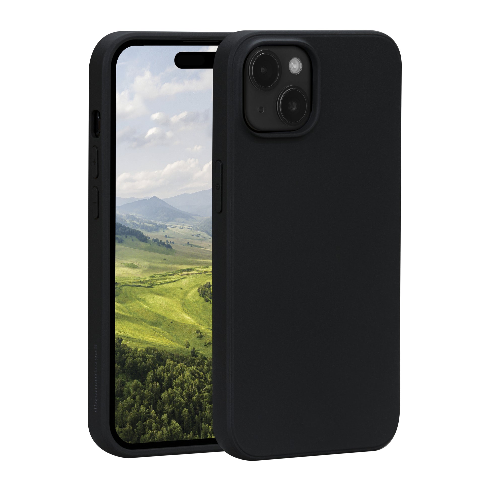 dbramante1928 Greenland Backcover – für Apple iPhone 15, Recycling-Kunststoff, schwarz