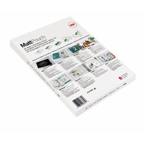 GBC Laminierfolien A4, matt – 75 µm, 216 × 303 mm, 100 Stk.