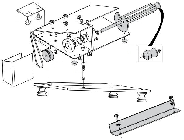 Datamax O'Neil Compact Peel-off-Kit 100 mm – für Compact Mobile4/MP Compact4 Mobile Mark II, 400001