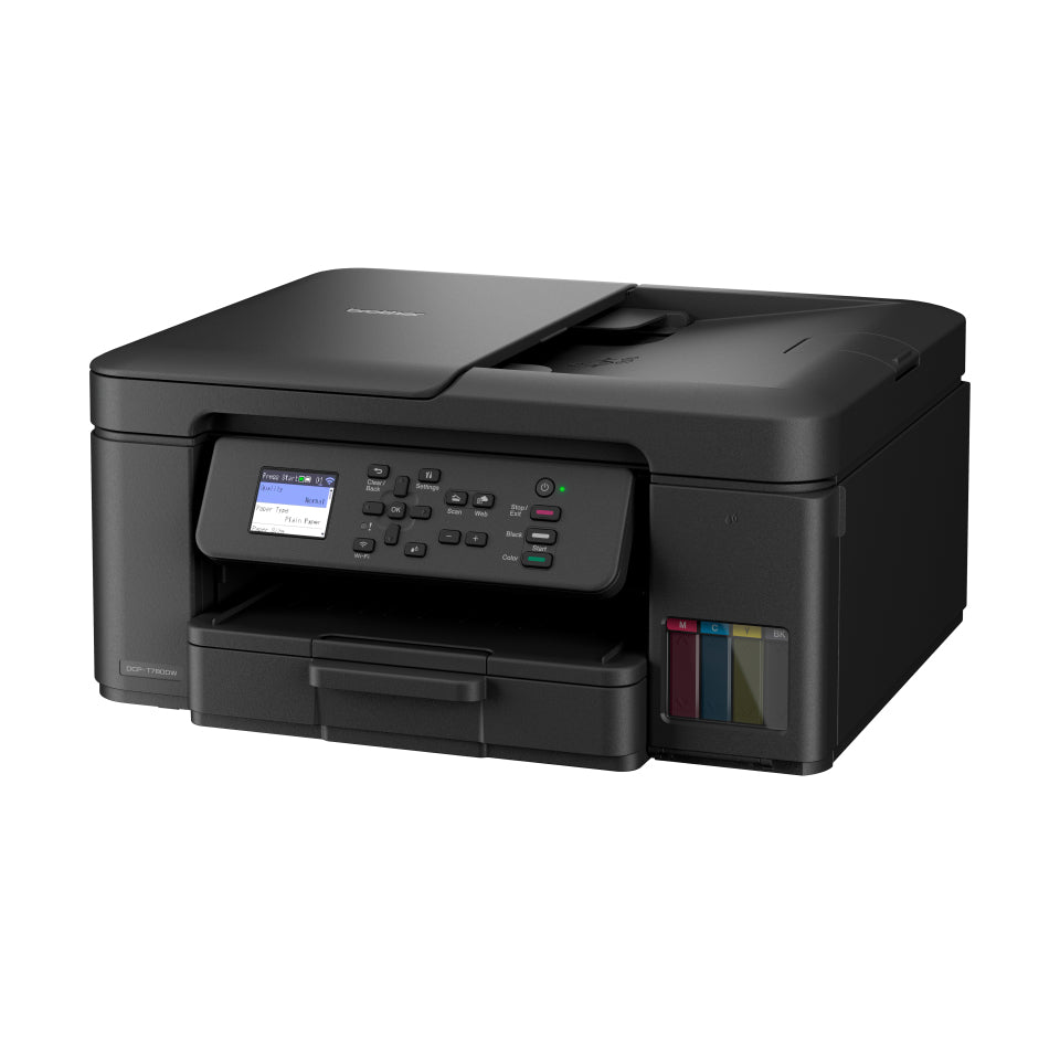 Brother DCP-T780DW – Farbiges Tintenstrahl-MFP A4, 3-in-1 – USB/WLAN – Duplex, ADF – 16 S./Min. S/W, 7 S./Min. Farbe