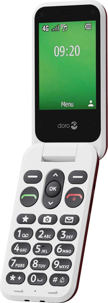 Doro Leva E22 – 2,8" – Rot/Weiss