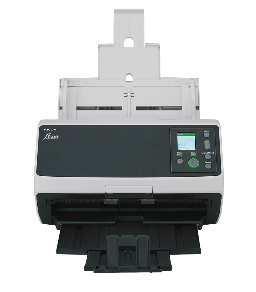 Ricoh fi-8190 – A4, 600 × 600 dpi, ADF + Scanner mit manueller Zuführung