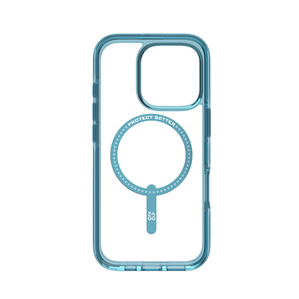 ZAGG Backcover – für Apple iPhone 16 Pro – Retro Blue Santa Cruz