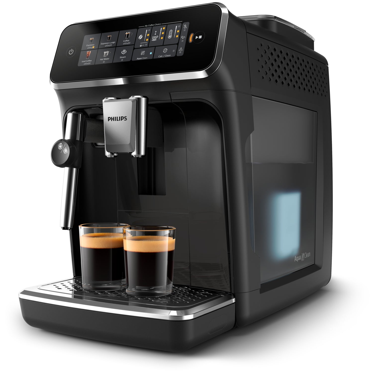 Philips Serie 3300 EP3321/40 Kaffeevollautomat – 1,8 l, 275 g Bohnenbehälter, 15 bar, Milchaufschäumer