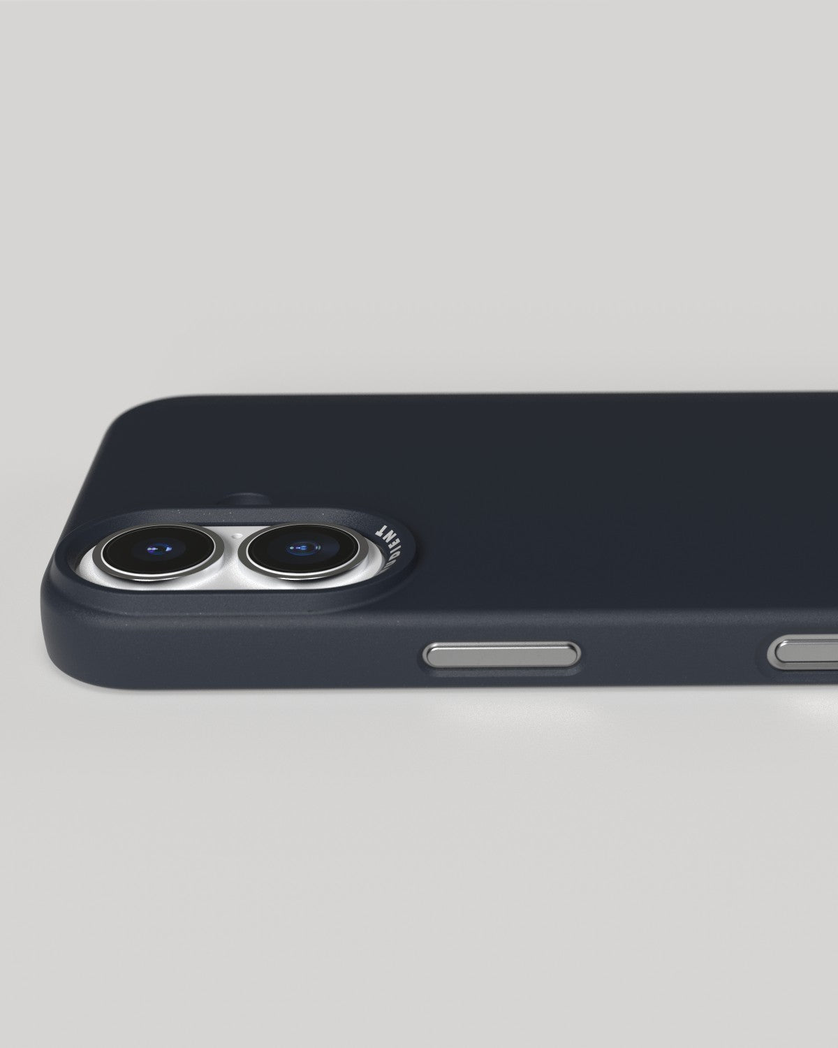Nudient Thin – Rückcover – für Apple iPhone 16, MagSafe, Kunststoff, Midwinter Blue