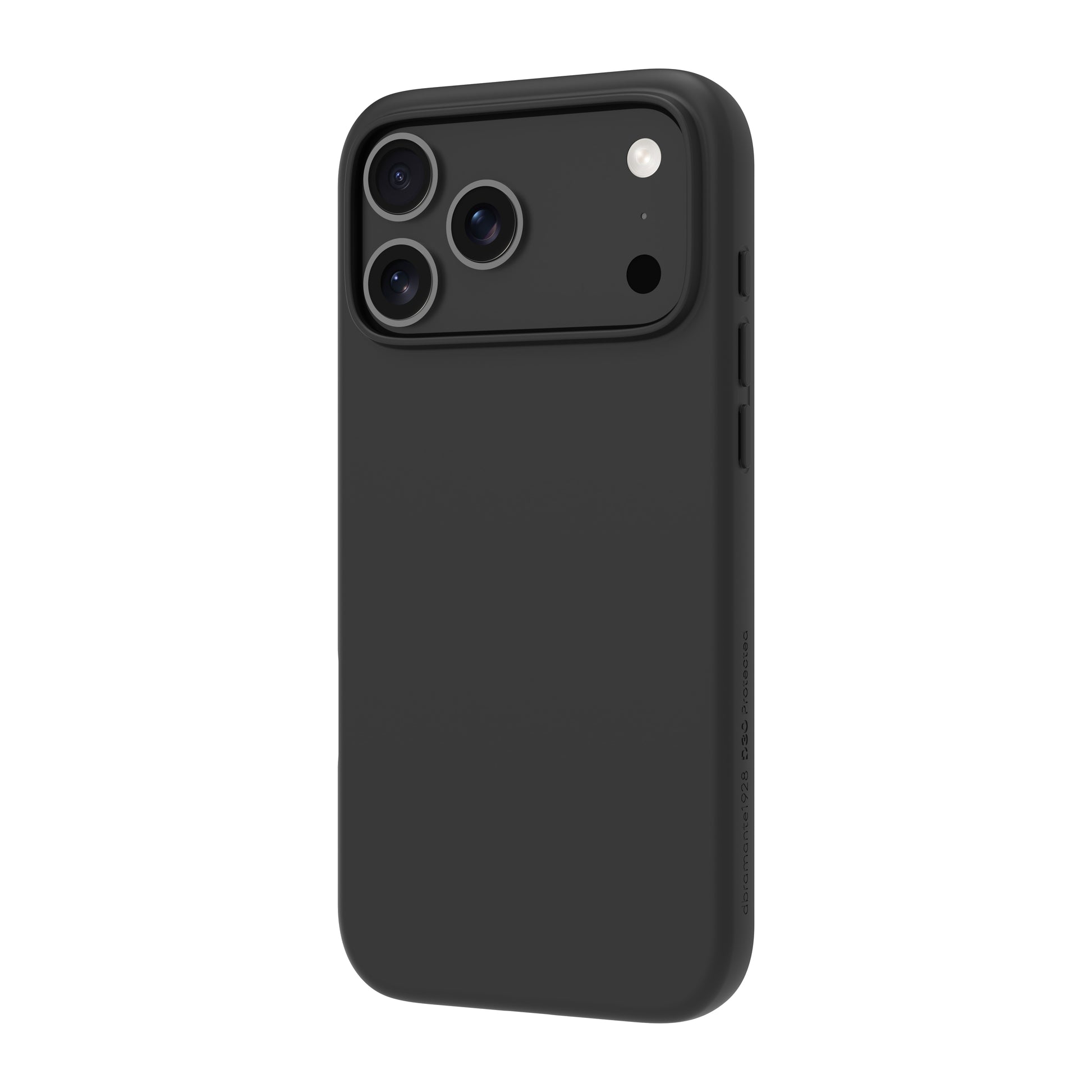 dbramante1928 Iceland Ultra D3O MS Backcover – für Apple iPhone 17 Pro Max, schwarz, bis 4 m sturzsicher