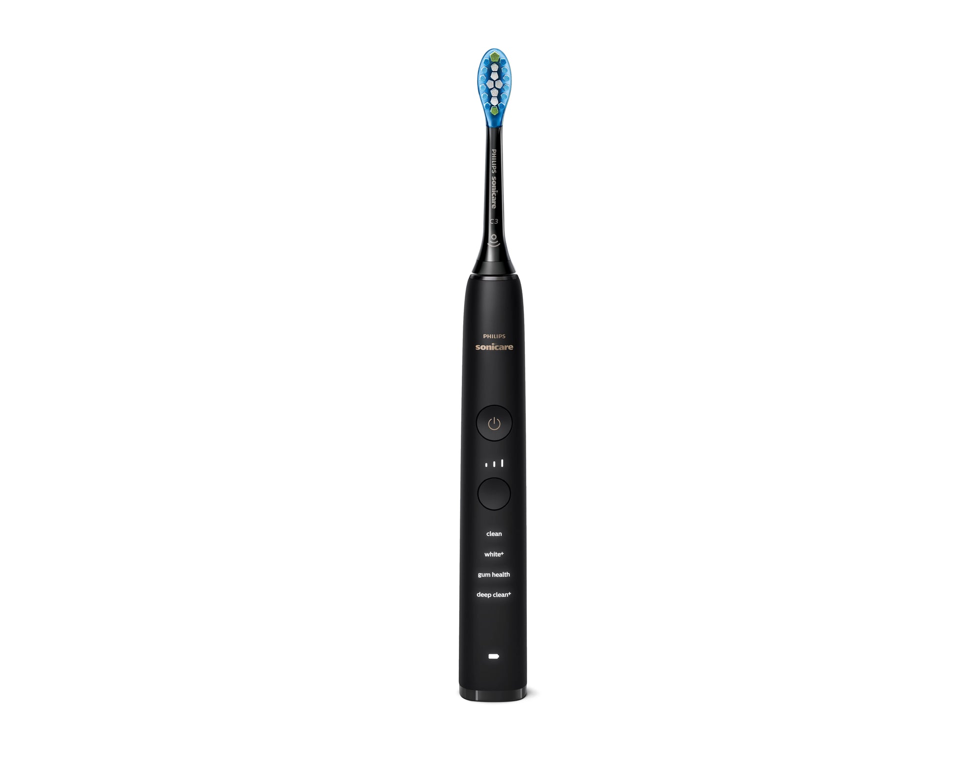 Philips Schallzahnbürste Sonicare DiamondClean 9000 (HX9914/57) – 5 Modi – 2 Griffe, 2 Bürstenköpfe