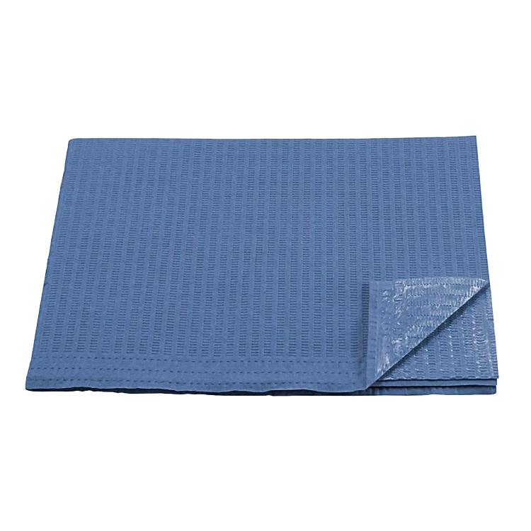 Ampri Patientenservietten blau – 33 × 45 cm, 2-lagig – 500 Stück