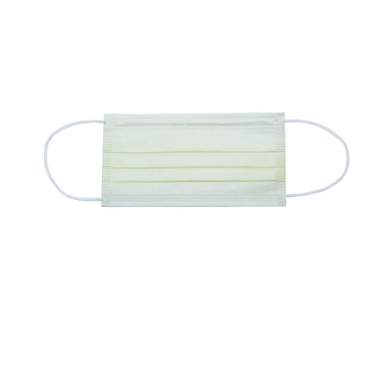 Ampri Medizinische Maske Med-Comfort Typ IIR – gelb 175 × 95 mm – 50 Stk. – EN 14683