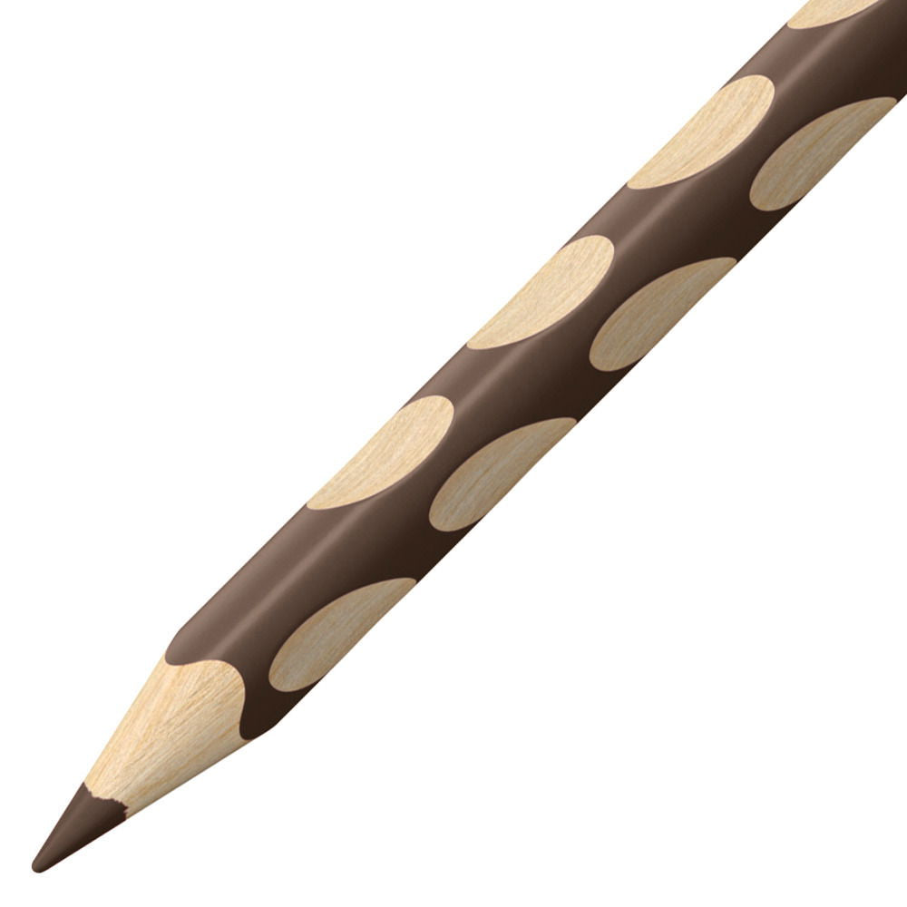STABILO Buntstifte EASYcolors – Einzelstift Dunkelbraun, Minen-Ø 4,2 mm