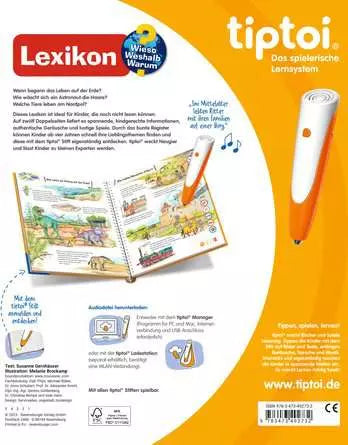 Ravensburger Lernbuch – tiptoi WWW Lexikon, 24 Seiten, Deutsch, ab 4 Jahren