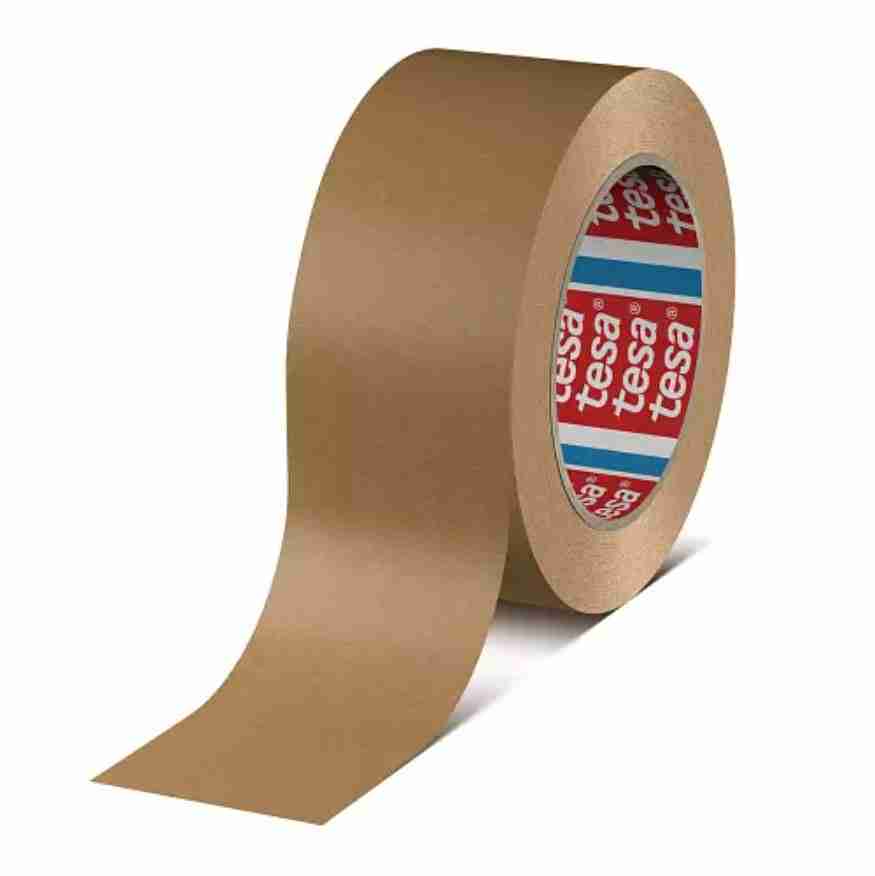 Model Tesa – Verpackungsband, Papier, 75 mm × 50 m, Braun, Hotmelt
