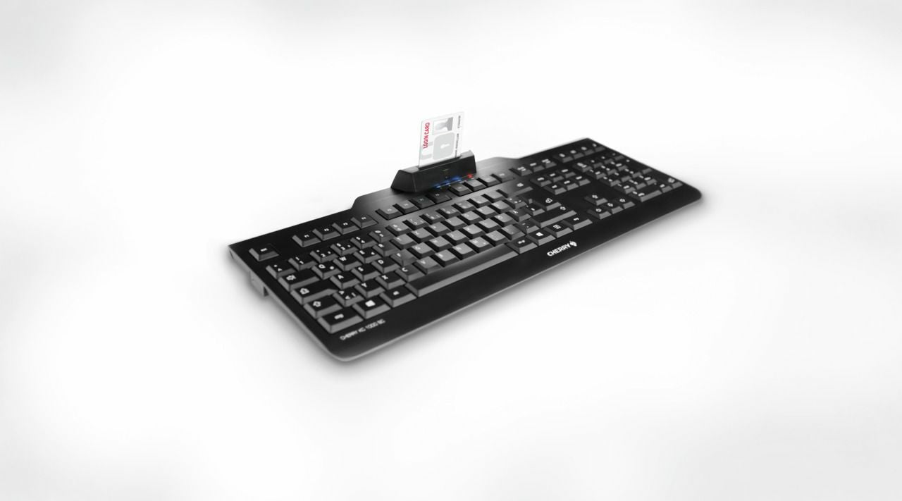 CHERRY KC 1000 SC – Tastatur, kabelgebunden (USB-A), Tschechisch/Slowakisch – für Windows & Linux