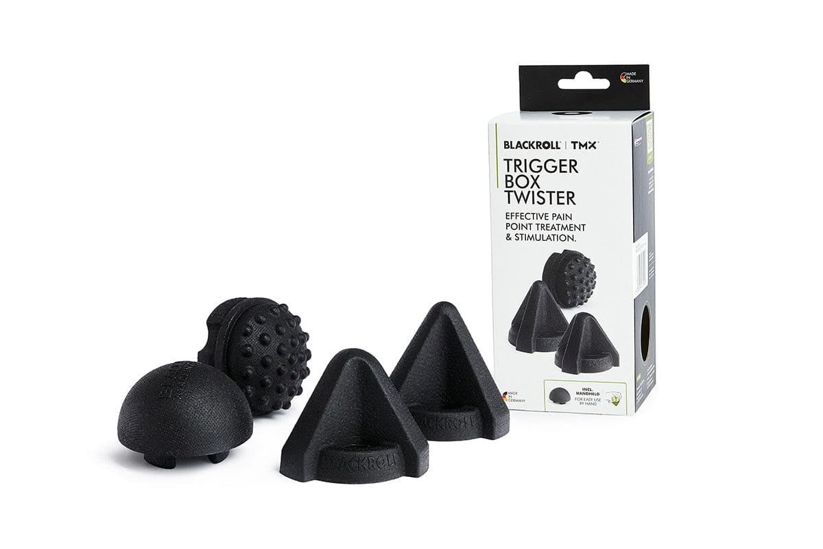 Blackroll Massage-Set – 4-teilig, Kunststoff, schwarz, 100% EPP (expandiertes Polypropylen)