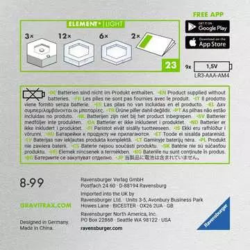 Ravensburger GraviTrax Power Element Light – 23-teilig – ab 8 Jahren – Kunststoff, mehrfarbig