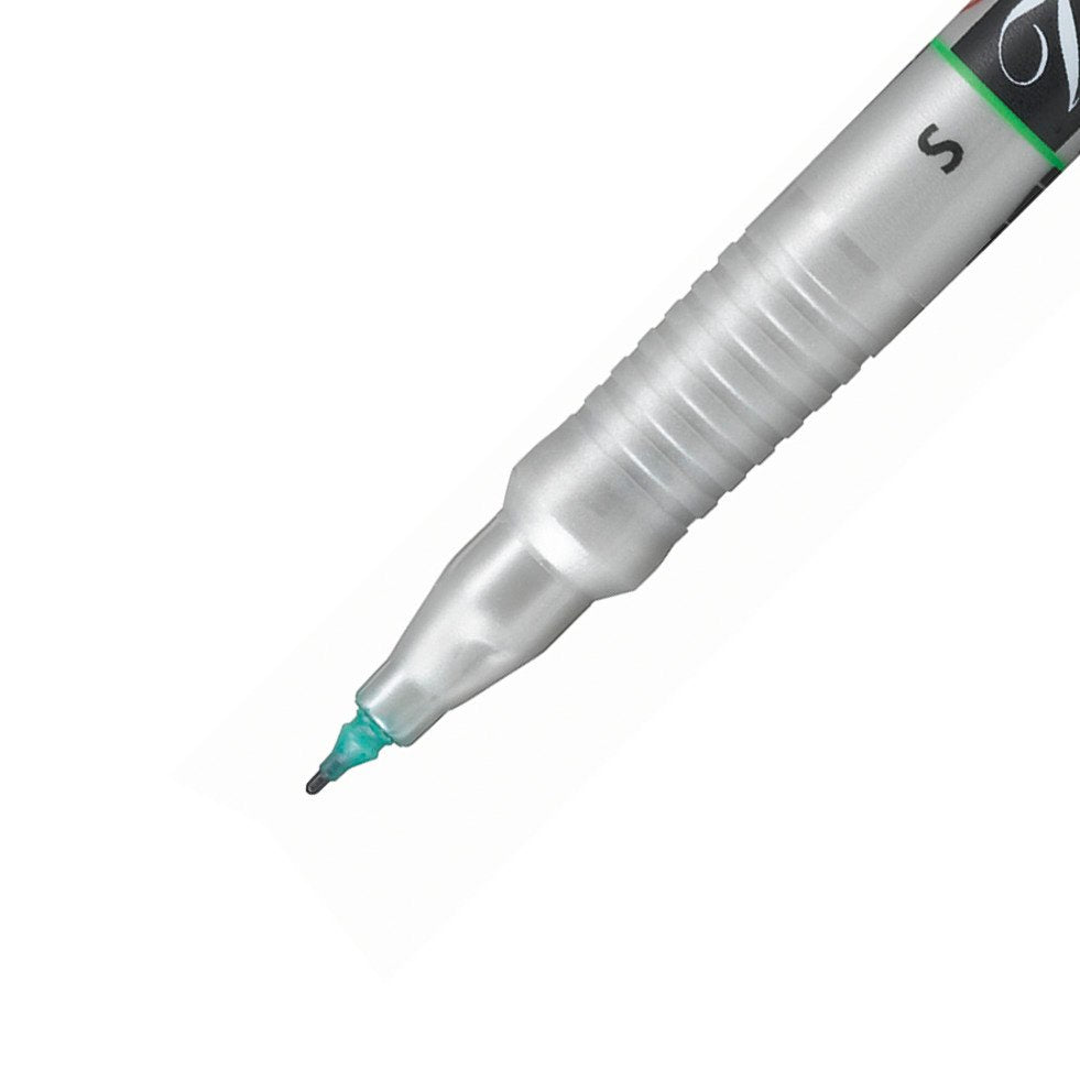 STABILO Permanentmarker – Rundspitze 0,4 mm – Grün – für Glas, Metall und Kunststoff