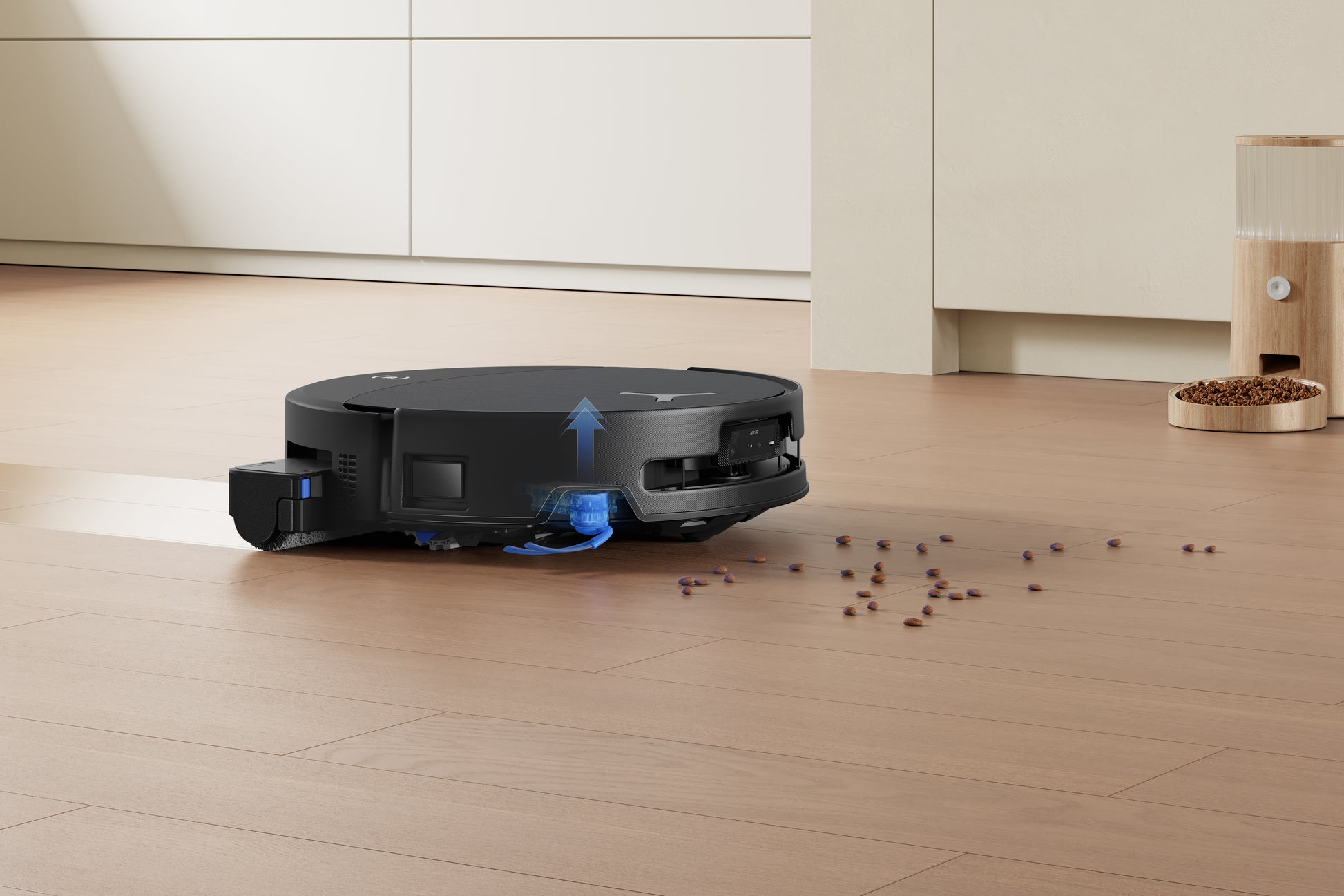 Ecovacs Saugroboter DEEBOT T90 PRO OMNI, mit Absaugstation, mit Wischfunktion – 30000 Pa, 350 min, Höhe 98 mm