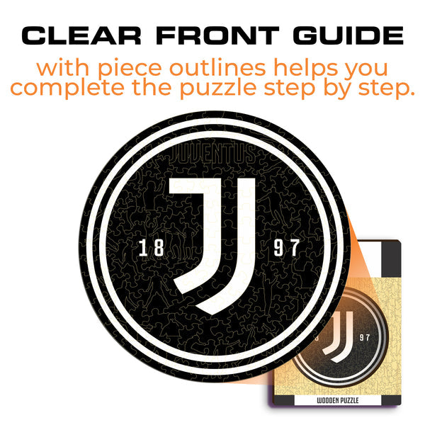 Iconic Puzzles Juventus FC - Logo - Logikspiel, ab 10 Jahren, 180 Min