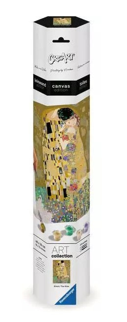Ravensburger CreArt – Malen-nach-Zahlen-Set – The Kiss (Klimt) – ab 14 Jahren