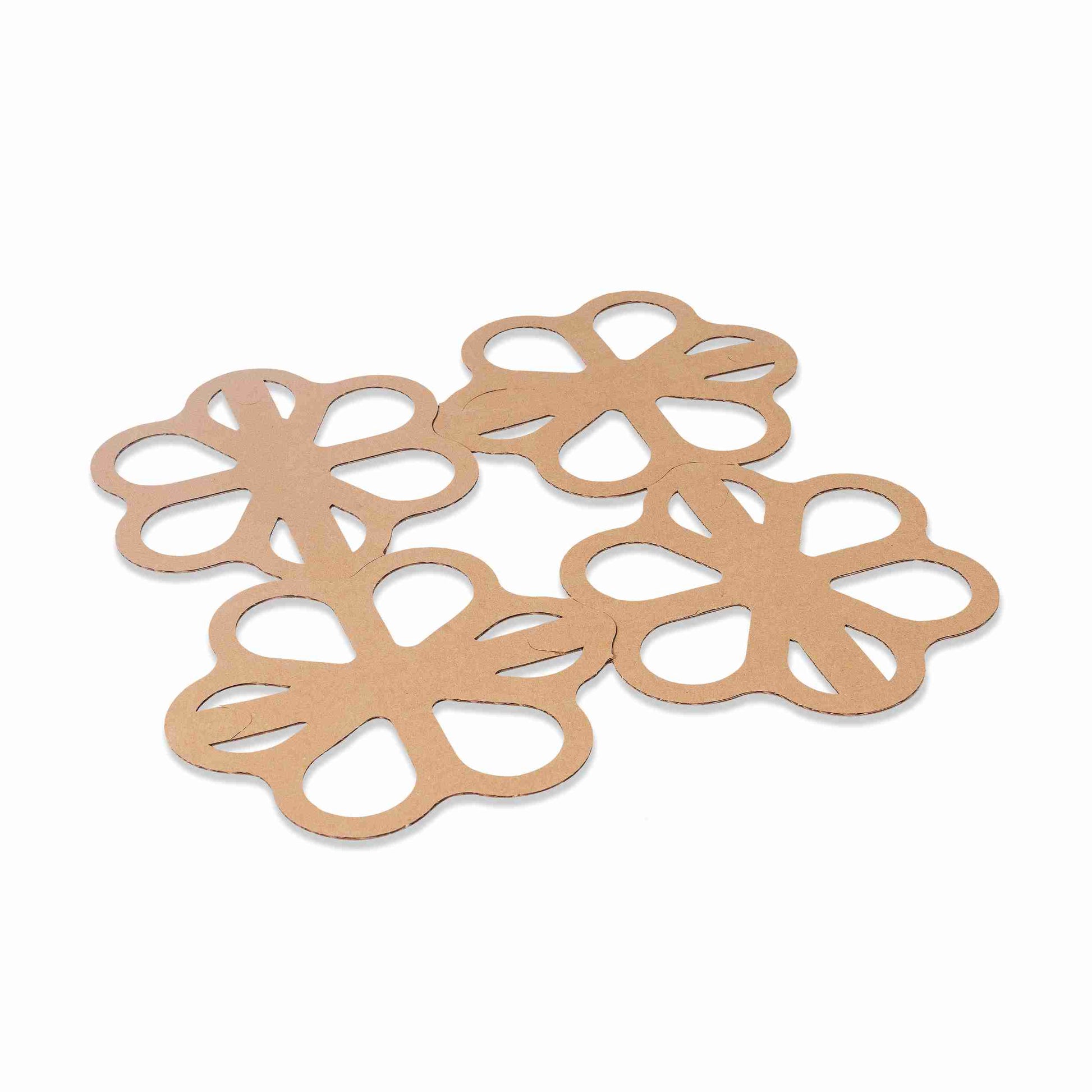 Model Einlagekarton – 1-wellig – 245 × 245 mm – 3 mm – Karton – braun – 1 Palette (2'400 Stk.)