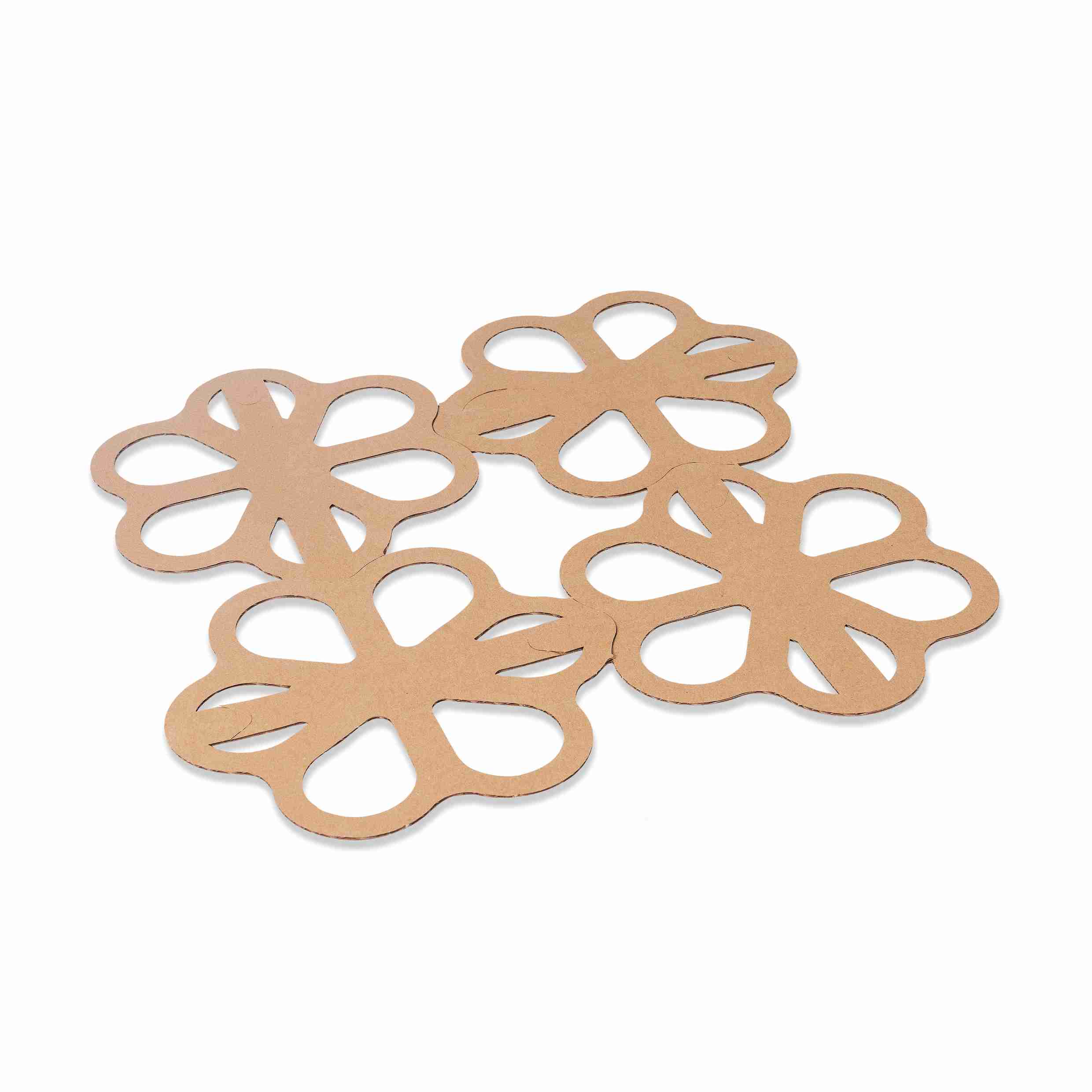 Model Einlagekarton – 1-wellig – 245 × 245 mm – 3 mm – Karton – braun – 1 Palette (2'400 Stk.)