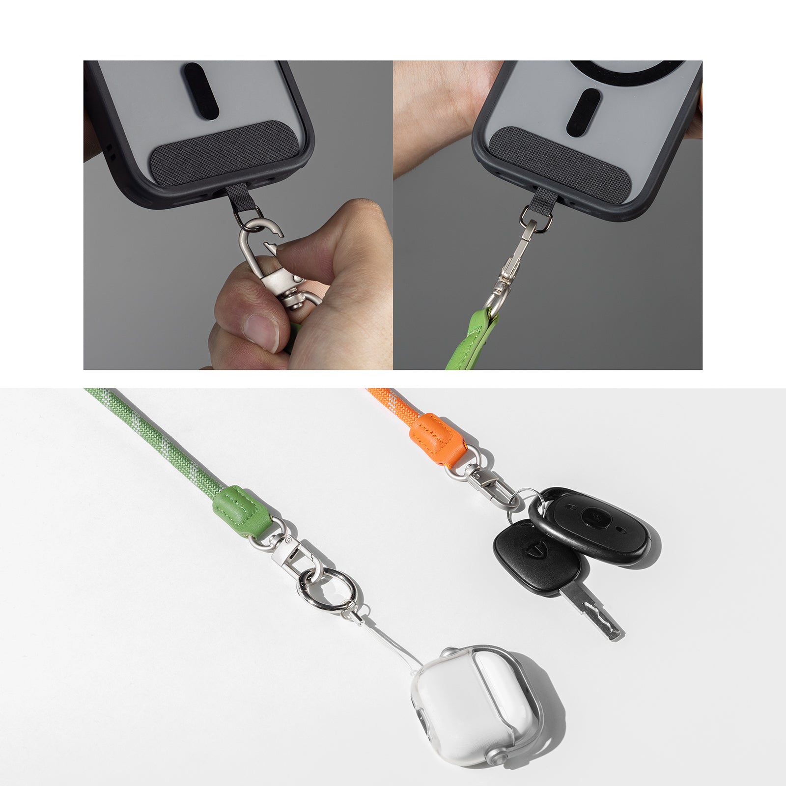 SmallRig Handschlaufe – für Smartphone – Orange, Nylon
