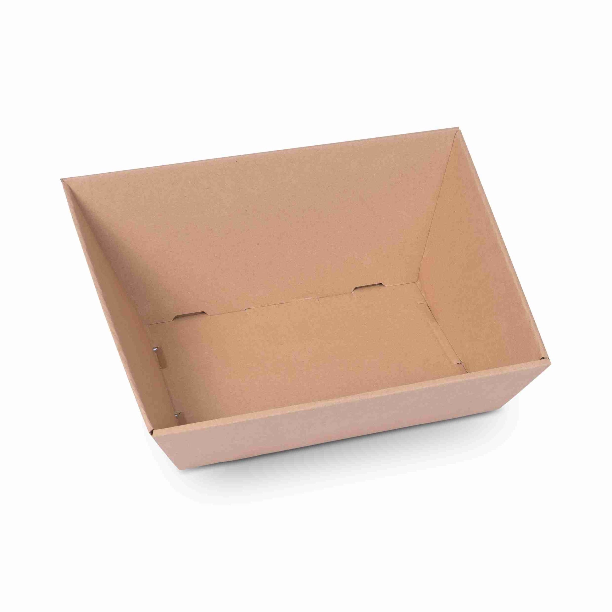 Model Geschenkkorb braun – Innenmass 300 × 150 × 200 mm – 1 Stk., ab 100 Stk.