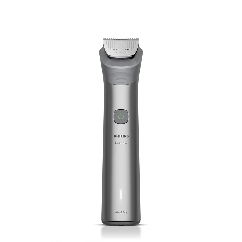 Philips Multigroomer – Serie 5000 MG5941/15, 11-in-1 – 120 Min Akkulaufzeit, wasserfest – hellgrau, Stahl