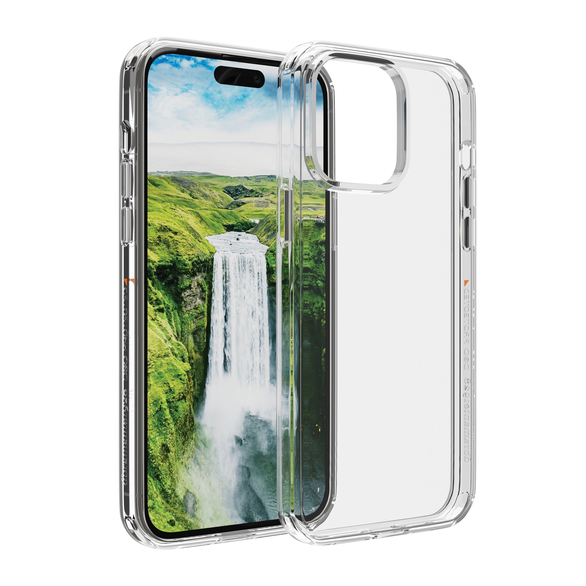dbramante1928 Backcover – für Apple iPhone 15 Pro Max, Transparent, staub- und kratzresistent
