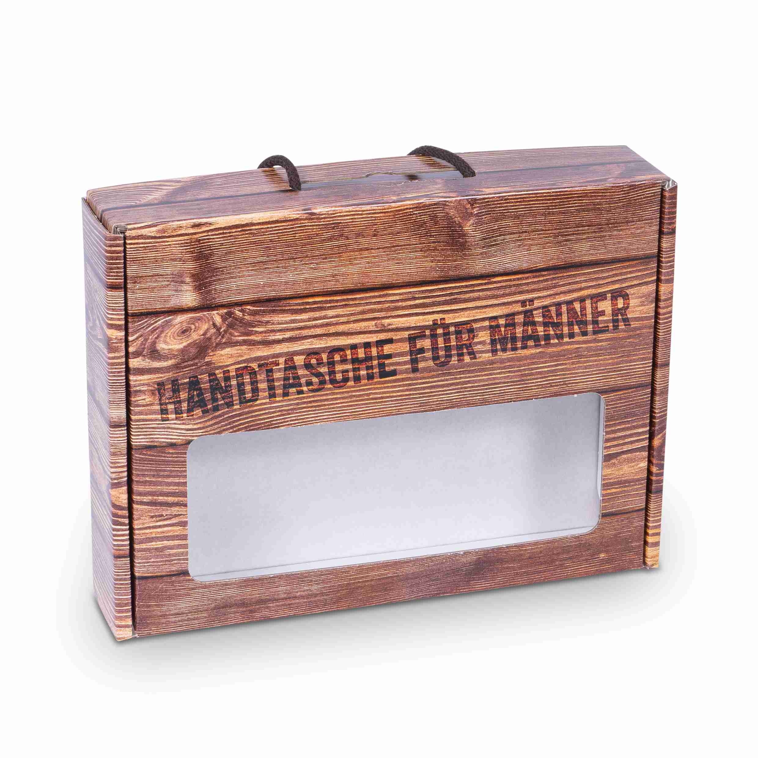 Model Präsentkarton Wellpappe braun – Innenmass 310 × 65 × 240 mm – für 5 Flaschen à 0,33 l – 1 Stk., ab 20 Stk.