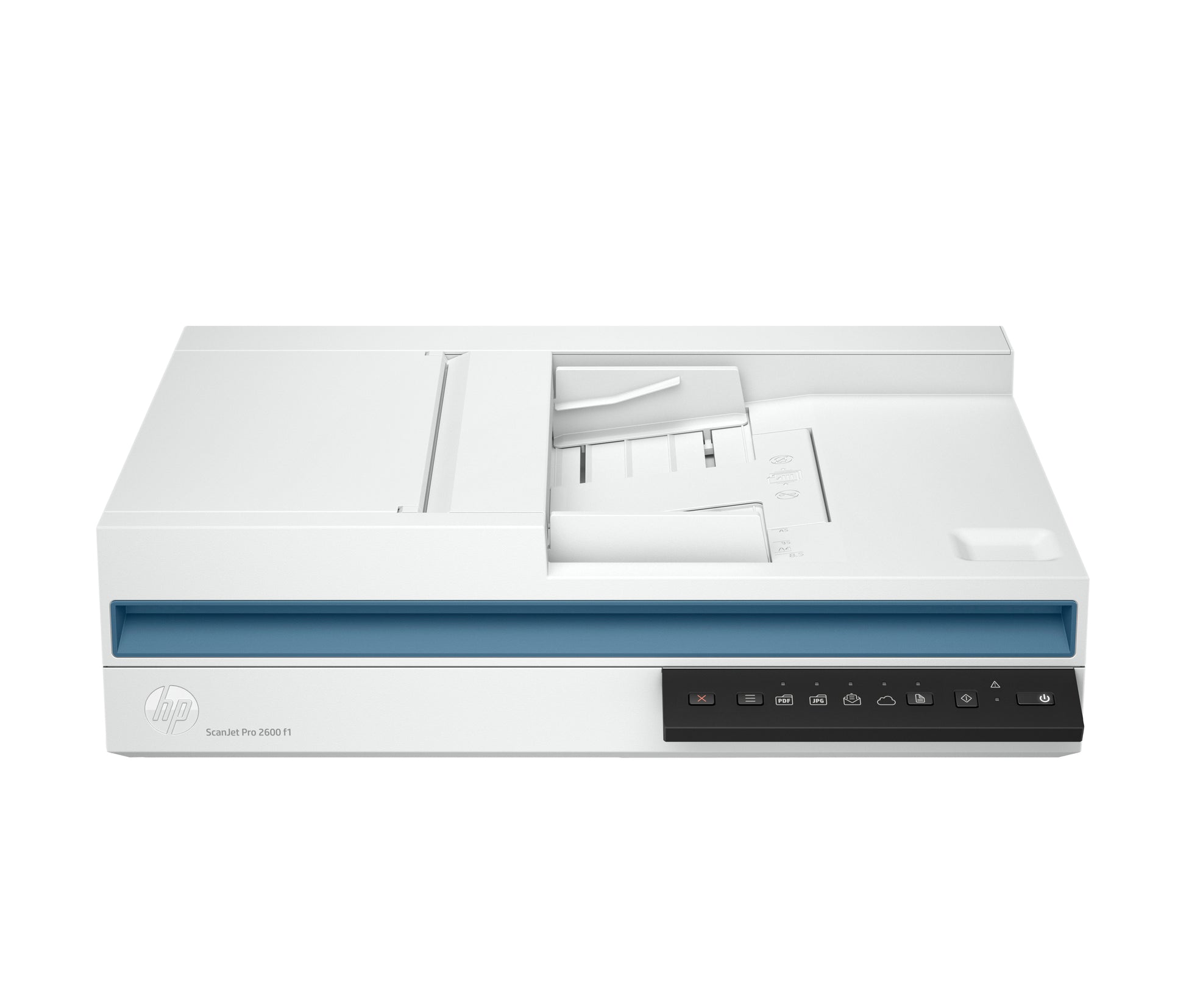 HP ScanJet Pro 2600 f1 – Flachbett + ADF, A4, Duplex, 50 S./Min., ADF 60 Blatt, USB, 1'200 dpi