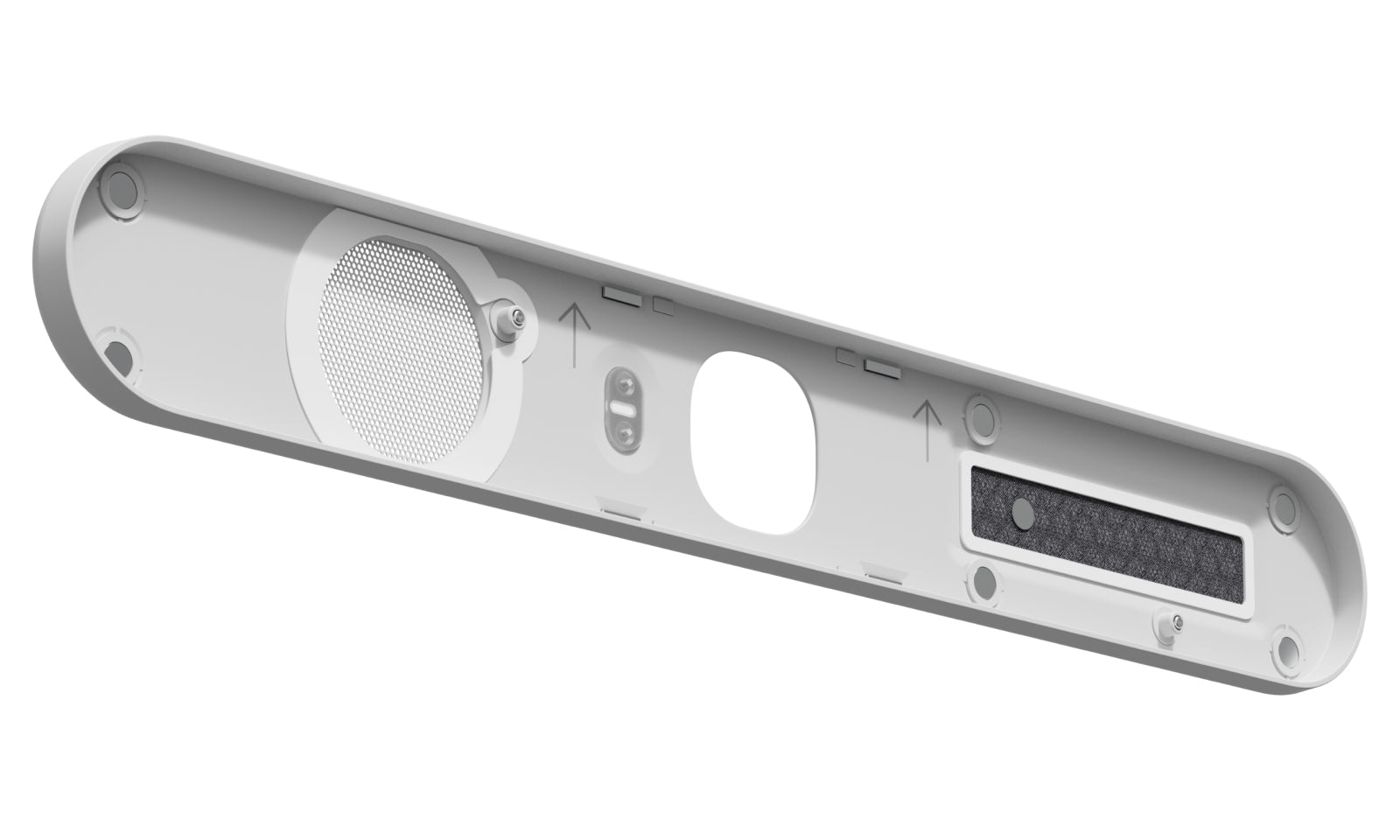 Logitech Rally Bar Huddle WW-9004 Kamera-Abdeckung – 549,4 × 79 × 15,2 mm – für Rally Bar Huddle – Weiss