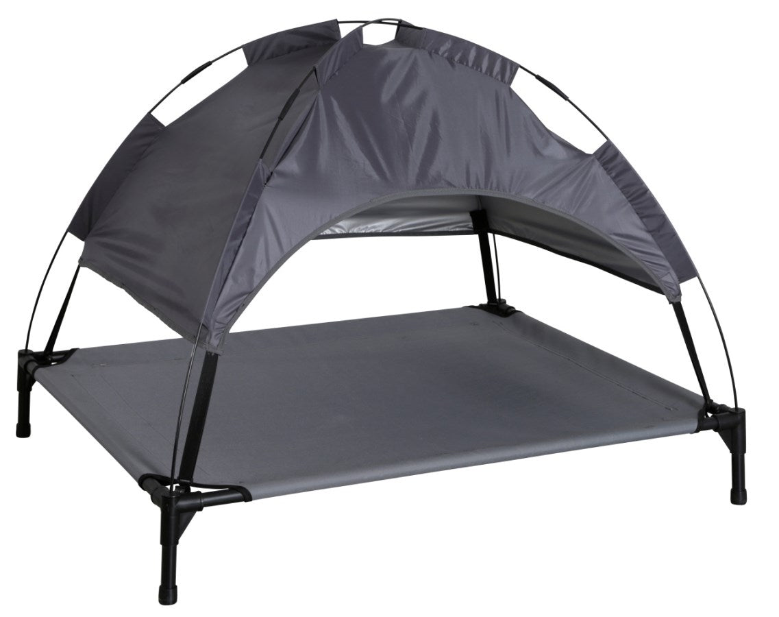 Kerbl Vacation Top – 86 × 105 cm – Metall, Oxford, Dunkelgrau