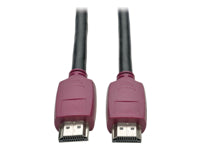 Tripp Lite HDMI Kabel (A–A, M–M) HDMI 2.0 4K 60 Hz – 4,6 m – Ethernet – Burgund