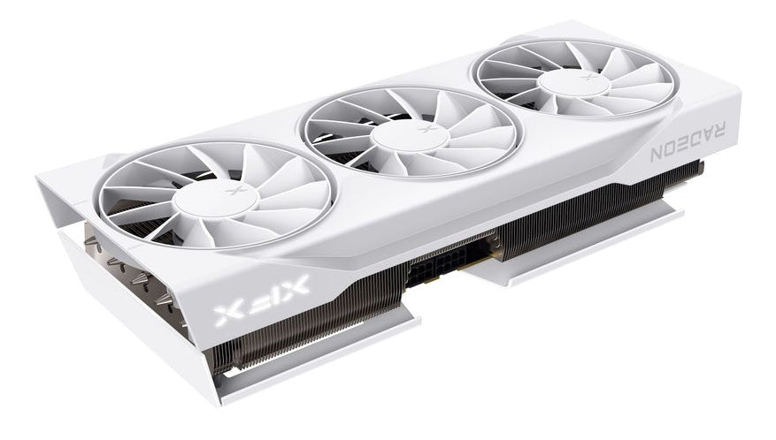 XFX Radeon RX 9070 Swift White OC – PCIe Grafikkarte – 3×DisplayPort, 1×HDMI 2.1, PCIe 5.0, 3×8‑Pin