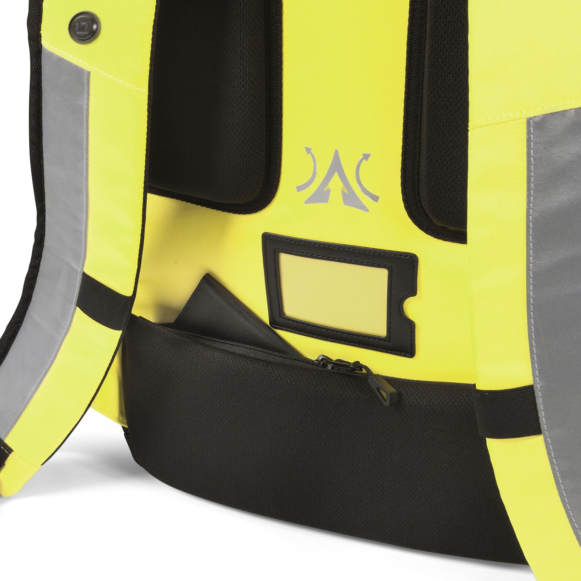 DICOTA Freizeit-Rucksack – 25 l, gelb, Hi-Vis