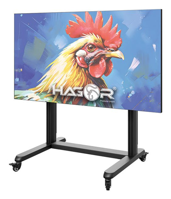 Hagor CPS Mobile Stand Moto 86–110 – Monitorhalterung, bis 110", VESA 400 × 200–900 × 800 mm, 160 kg
