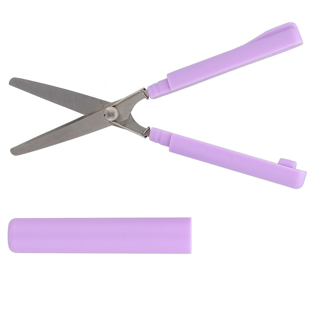 Sun-star Stickyle Schere 10,9 cm – Schutzkappe, federbelastet, Violett