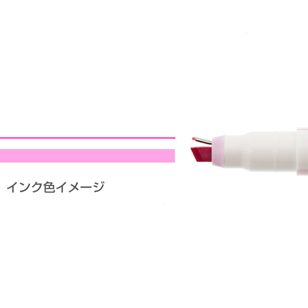 Sun-star Ninipie Stift & Marker Textmarker – Pink, Keil/Fein 4,0/0,5 mm