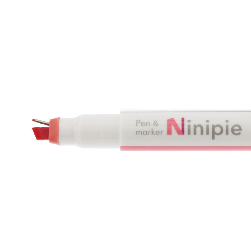 Sun-star Ninipie Fineliner & Marker – 0,5–4,0 mm, rot/dunkelrot