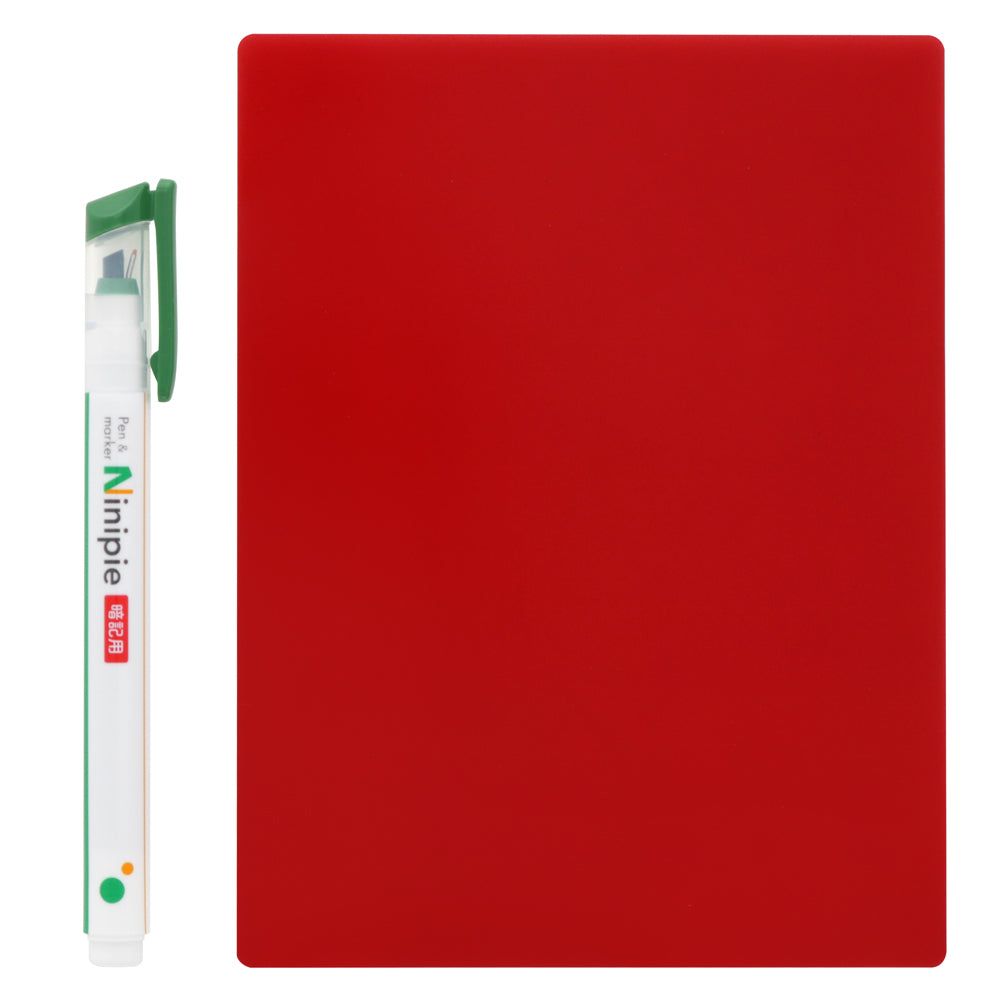 Sun-star Ninipie Memo Set Textmarker – Grün/Orange, Keil/Fein 4,0/0,5 mm