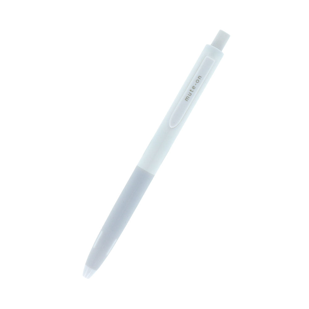 Sun-star Mute-On Gelschreiber, Druckmechanik – Schwarz, Spitze 0,5 mm, schnelltrocknend, linkshänder-geeignet