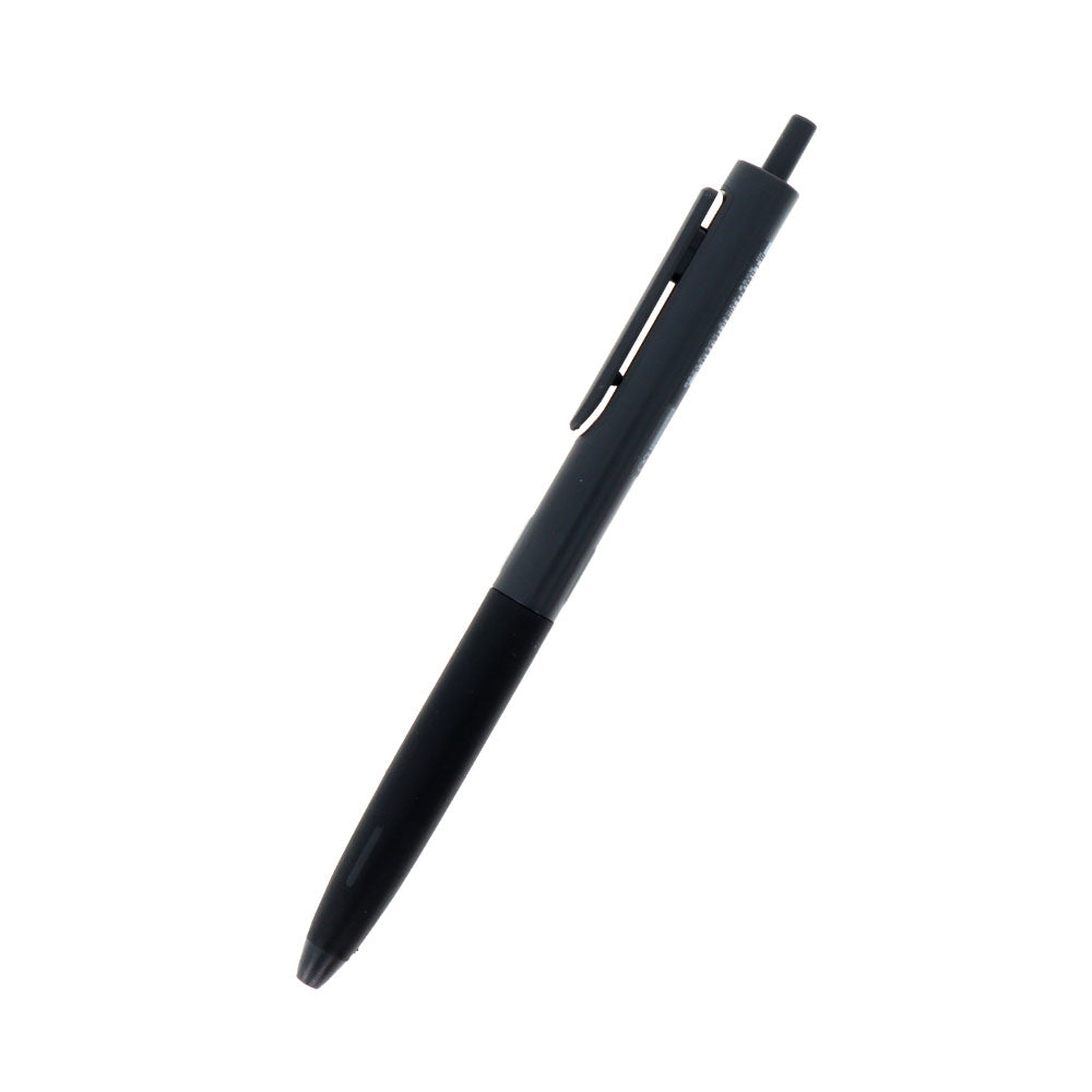 Sun-star Mute-On Gelschreiber, Druckmechanik – Schwarz, Spitze 0,5 mm, schnelltrocknend, Linkshänder-geeignet